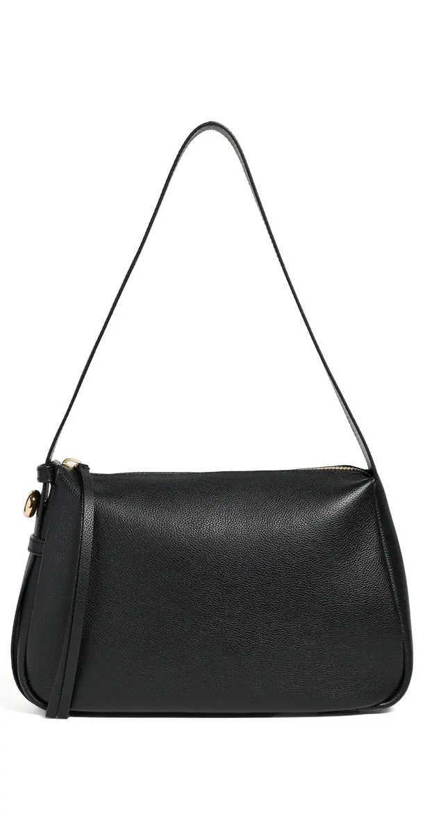 Tory Burch Romy Shoulder Bag Black One Size | Image 1 Tory Burch Romy Shoulder Bag Black One Size | Image 1