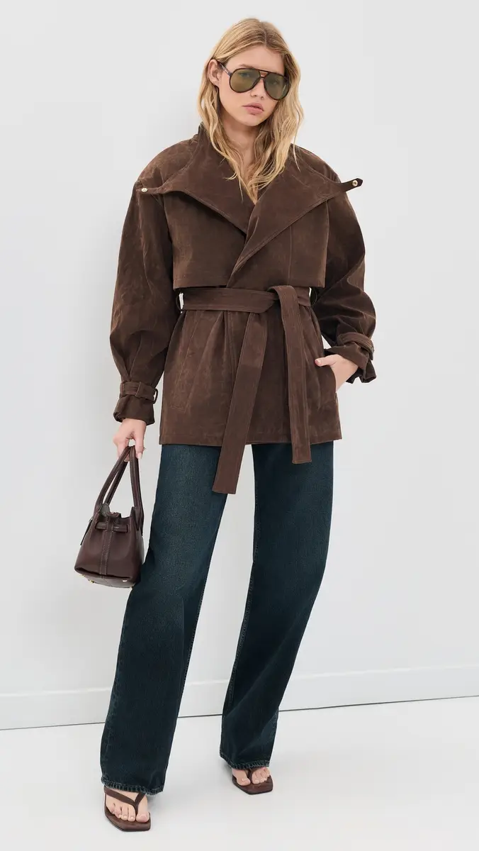 Bardot Veronica Faux Suede Jacket | Thumbnail 2 Bardot Veronica Faux Suede Jacket | Thumbnail 2