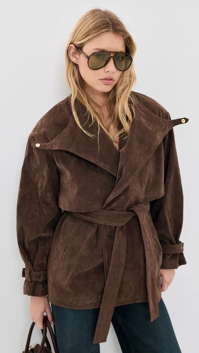 Bardot Veronica Faux Suede Jacket | Thumbnail 3 Bardot Veronica Faux Suede Jacket | Thumbnail 3