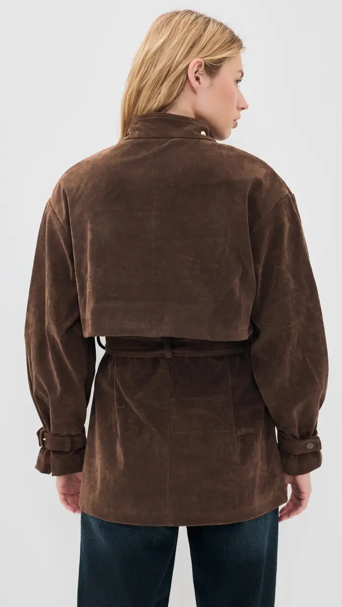 Bardot Veronica Faux Suede Jacket | Thumbnail 4 Bardot Veronica Faux Suede Jacket | Thumbnail 4