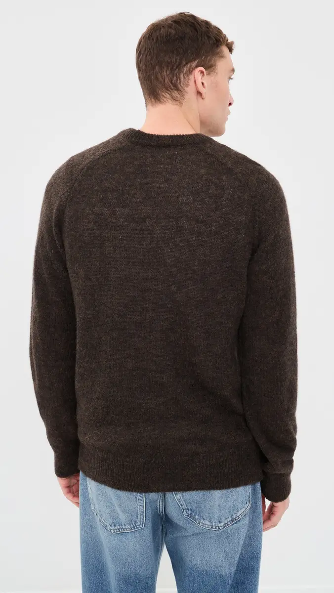 UNIVERSAL WORKS Lyon Alpaca Knit Crew Sweater | Thumbnail 3 UNIVERSAL WORKS Lyon Alpaca Knit Crew Sweater | Thumbnail 3