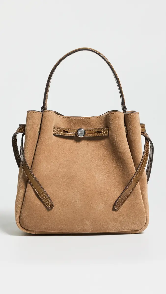 Tory Burch Romy Suede Bucket Bag | Thumbnail 2 Tory Burch Romy Suede Bucket Bag | Thumbnail 2