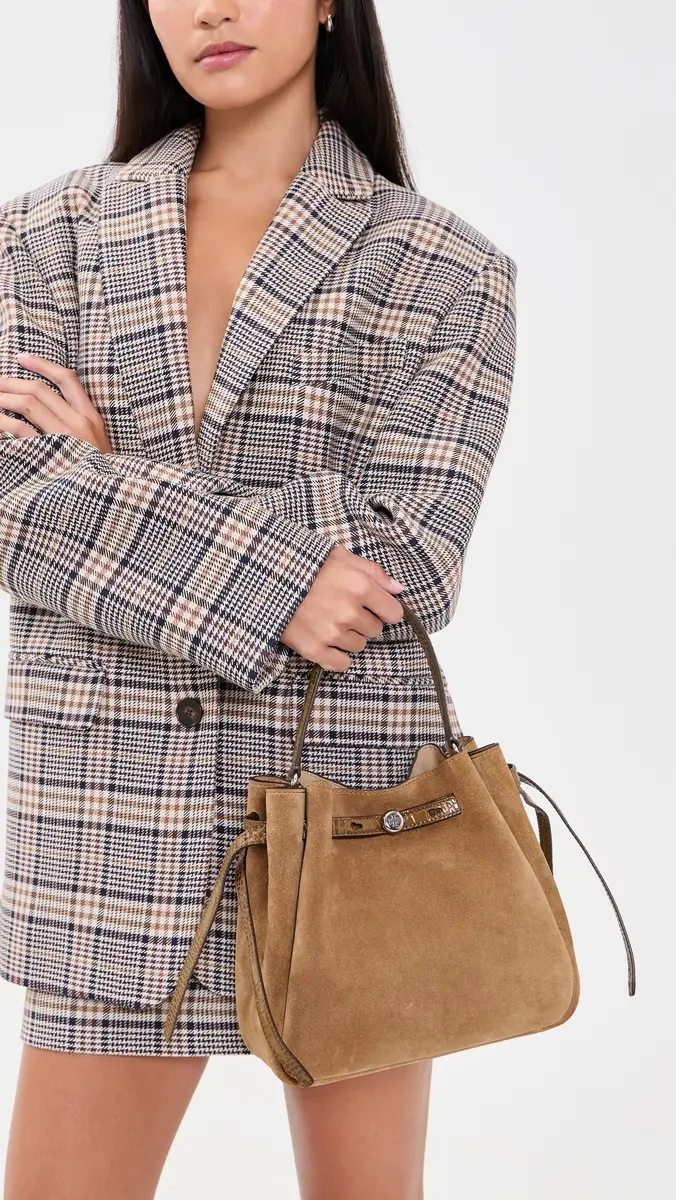 Tory Burch Romy Suede Bucket Bag | Thumbnail 3 Tory Burch Romy Suede Bucket Bag | Thumbnail 3