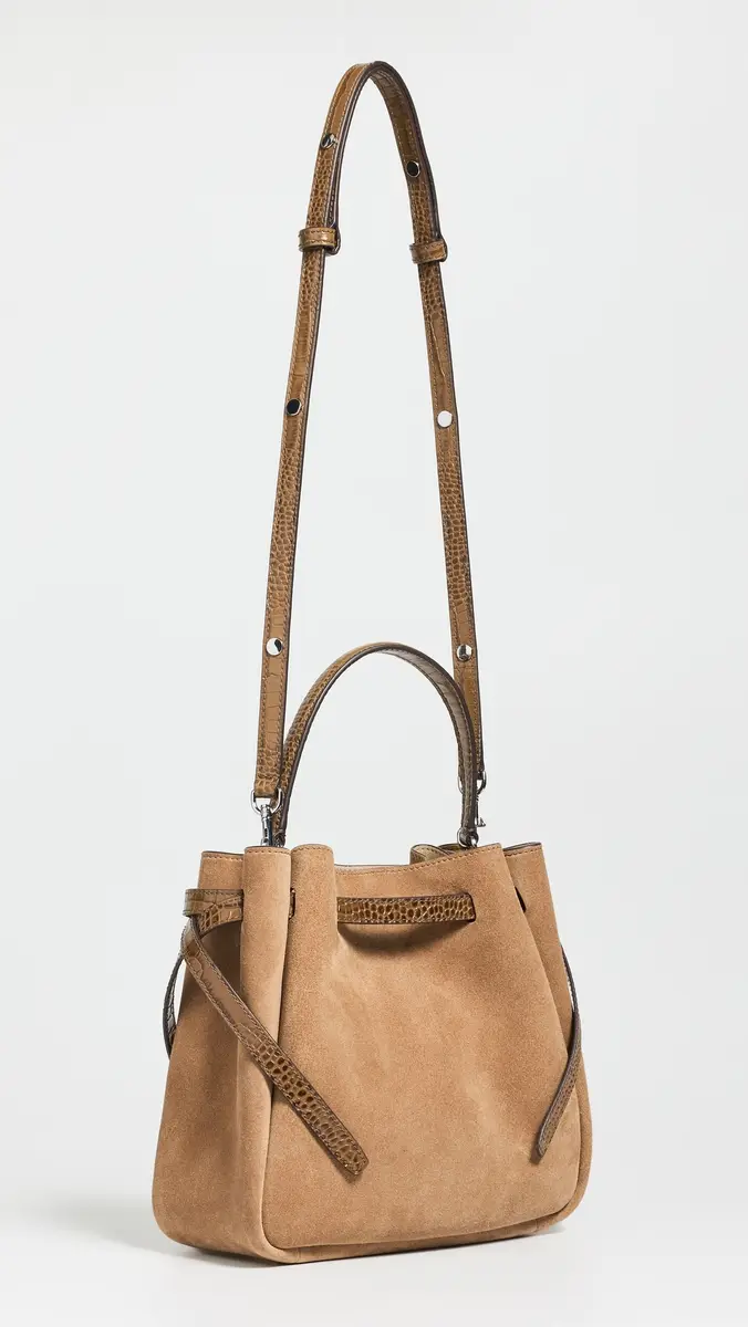 Tory Burch Romy Suede Bucket Bag | Thumbnail 4 Tory Burch Romy Suede Bucket Bag | Thumbnail 4