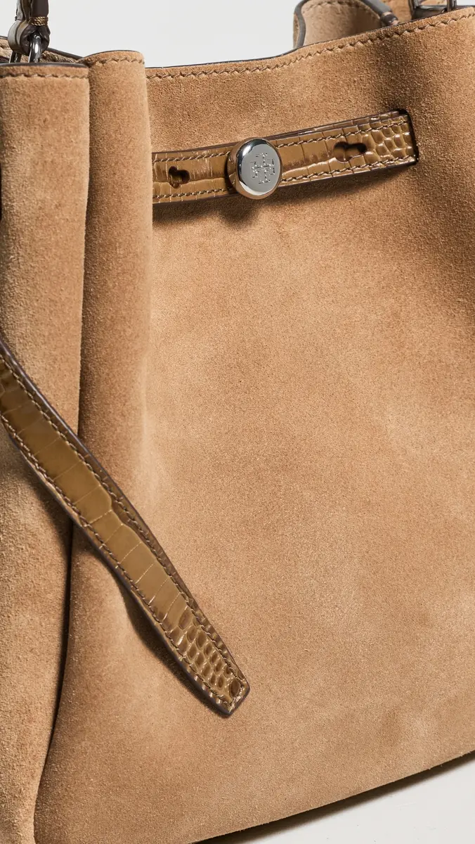 Tory Burch Romy Suede Bucket Bag | Thumbnail 5 Tory Burch Romy Suede Bucket Bag | Thumbnail 5