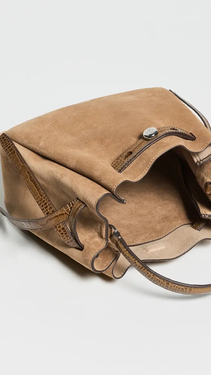 Tory Burch Romy Suede Bucket Bag | Thumbnail 6 Tory Burch Romy Suede Bucket Bag | Thumbnail 6