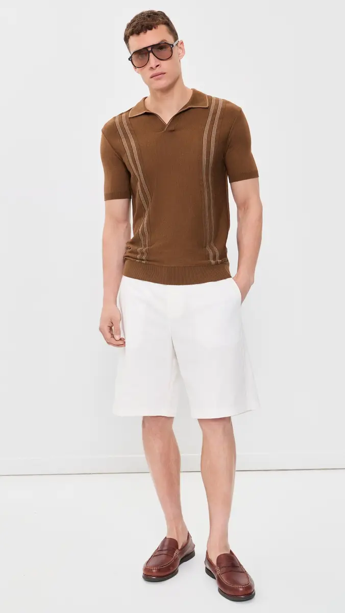 Orlebar Brown Horton Chevron Stripe Polo | Thumbnail 5 Orlebar Brown Horton Chevron Stripe Polo | Thumbnail 5