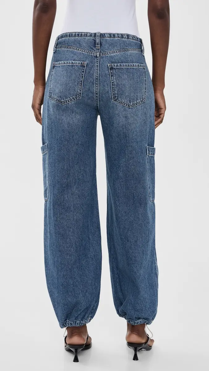 DAZE Mirage Mid Rise Cargo Jeans | Thumbnail 4 DAZE Mirage Mid Rise Cargo Jeans | Thumbnail 4