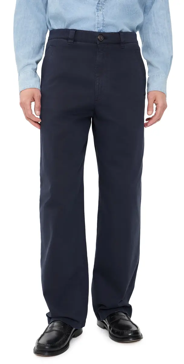 PS Paul Smith Mens Workwear Chinos Navy | Image 1 PS Paul Smith Mens Workwear Chinos Navy | Image 1