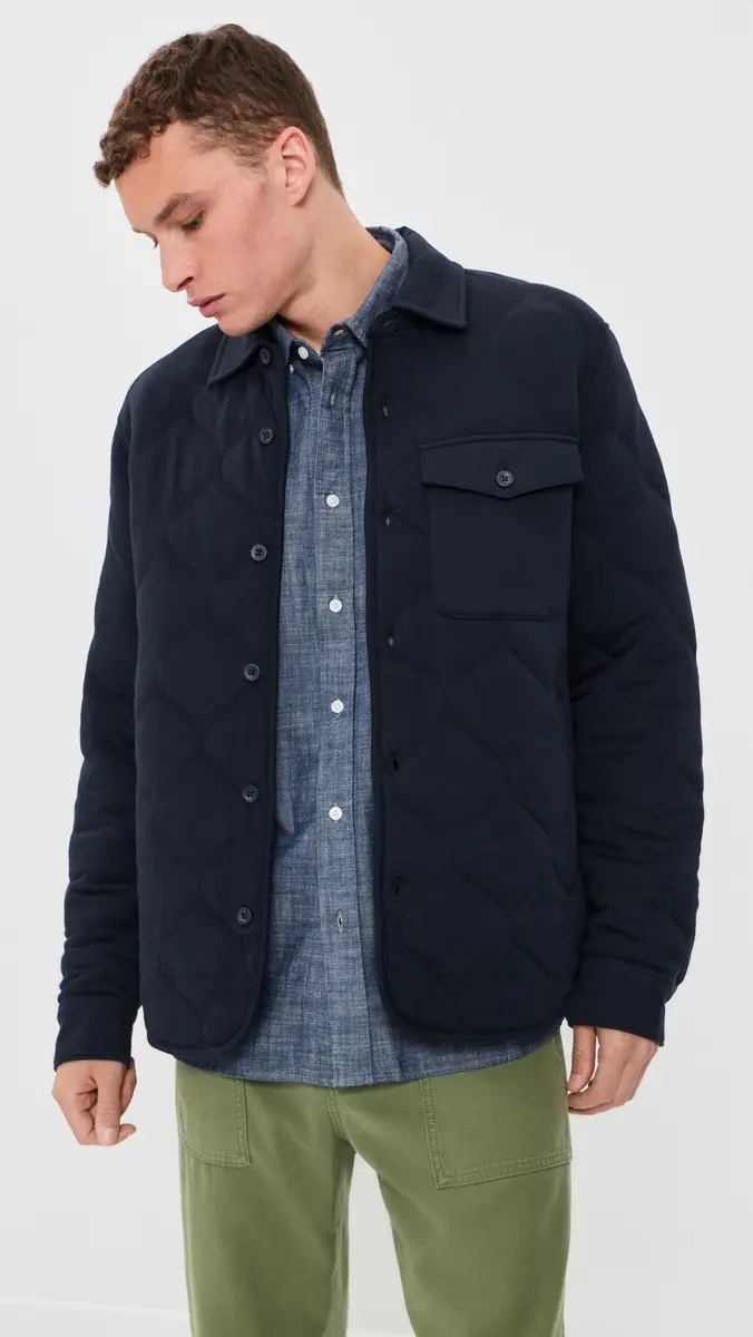 Vince Quilted Shirt Jacket | Thumbnail 2 Vince Quilted Shirt Jacket | Thumbnail 2