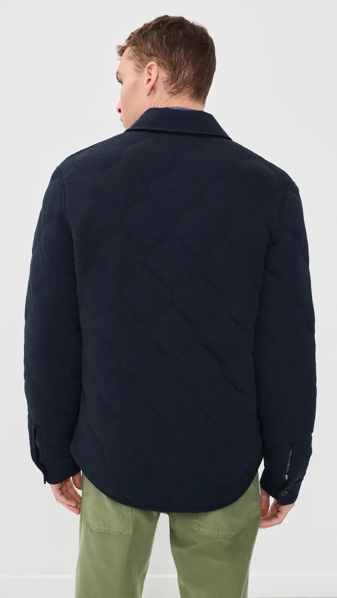 Vince Quilted Shirt Jacket | Thumbnail 3 Vince Quilted Shirt Jacket | Thumbnail 3
