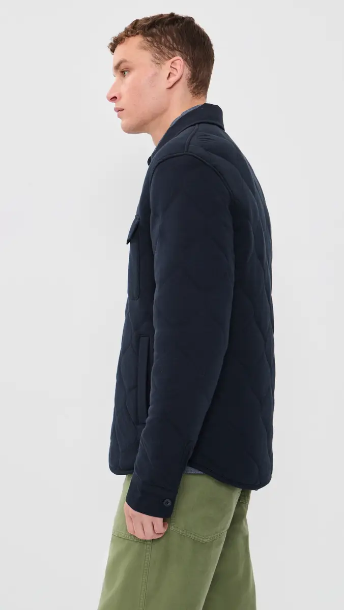 Vince Quilted Shirt Jacket | Thumbnail 4 Vince Quilted Shirt Jacket | Thumbnail 4