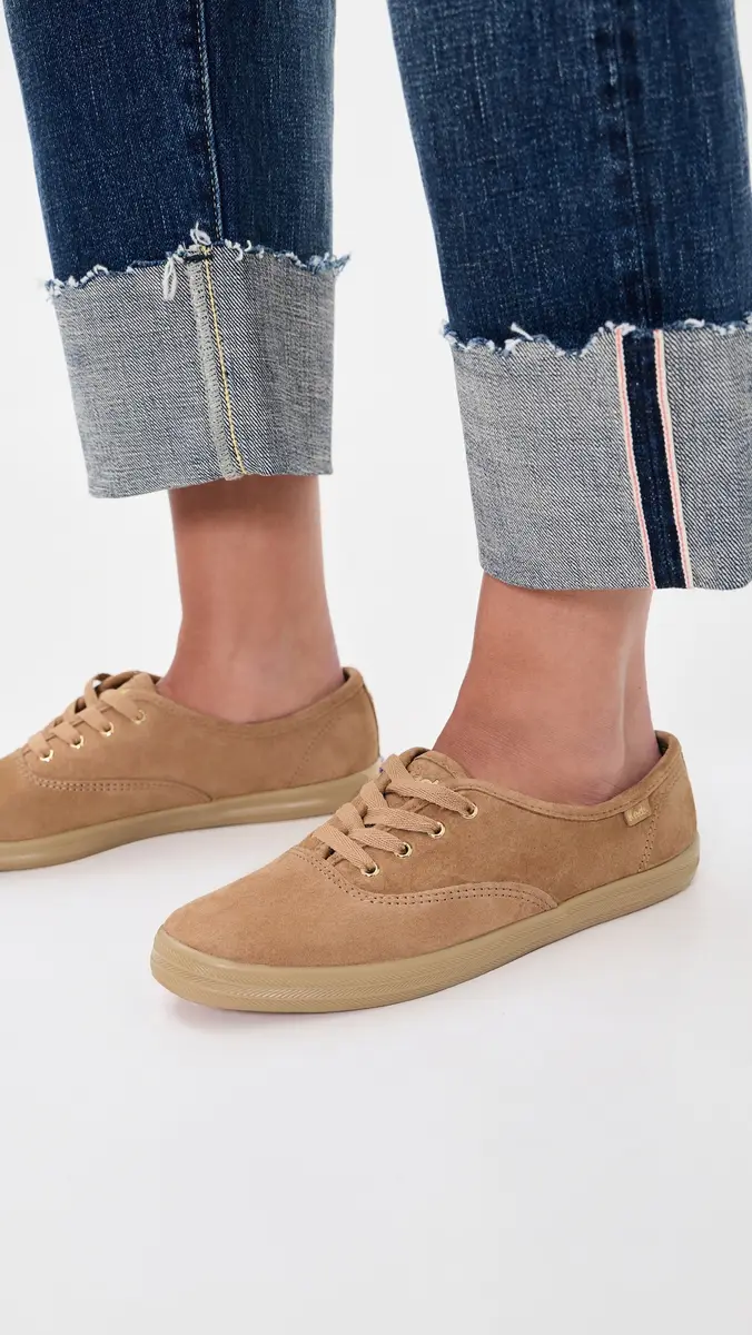 Keds Champion Luxe Suede Sneakers | Thumbnail 3 Keds Champion Luxe Suede Sneakers | Thumbnail 3