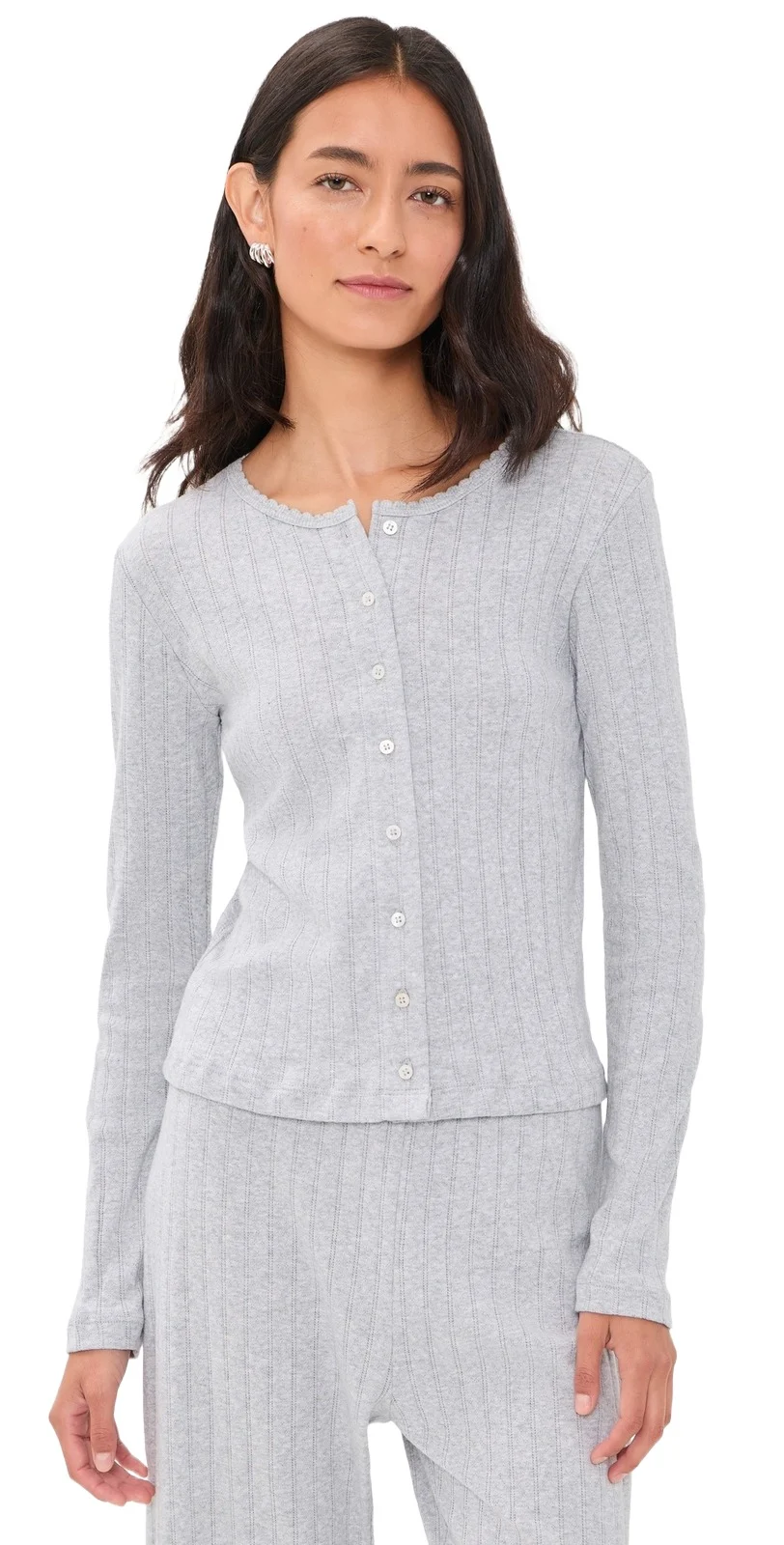 Pointelle Classic Cardigan II Pointelle Classic Cardigan II