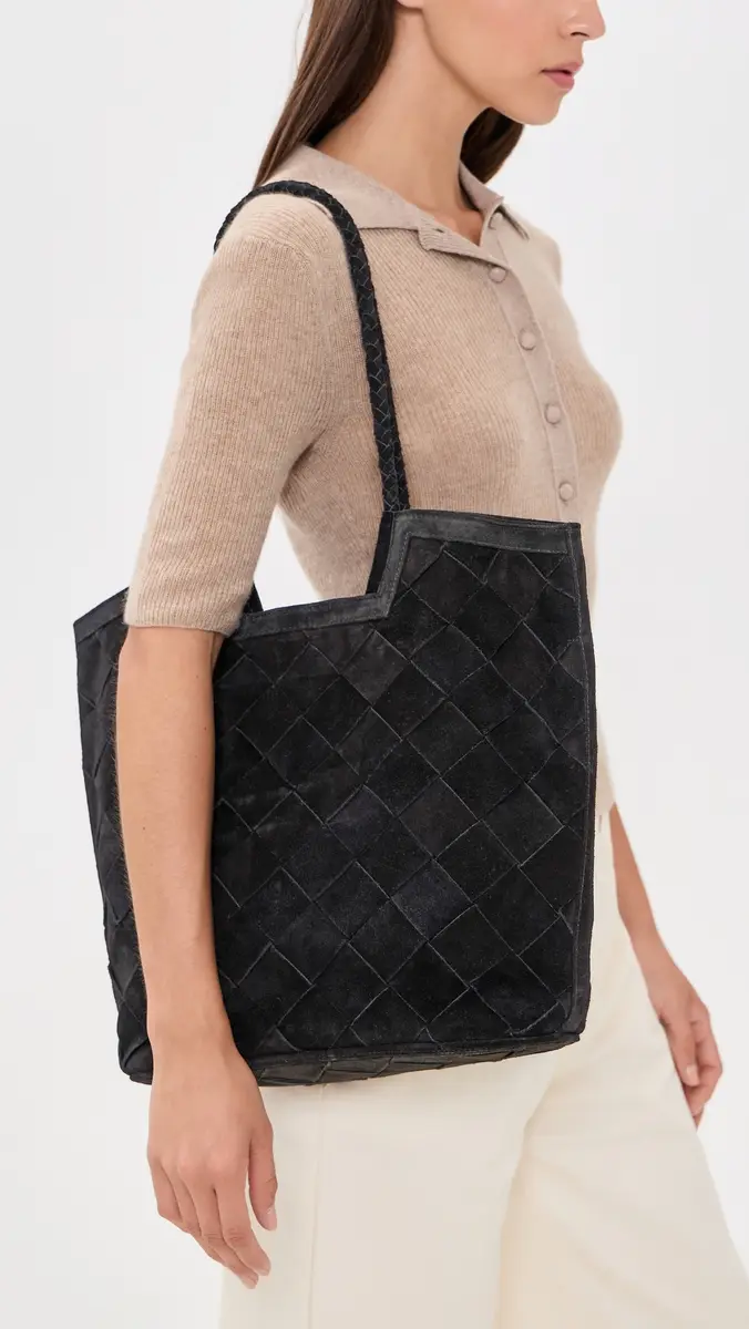 BEMBIEN Camilla Large Suede Tote | Thumbnail 3