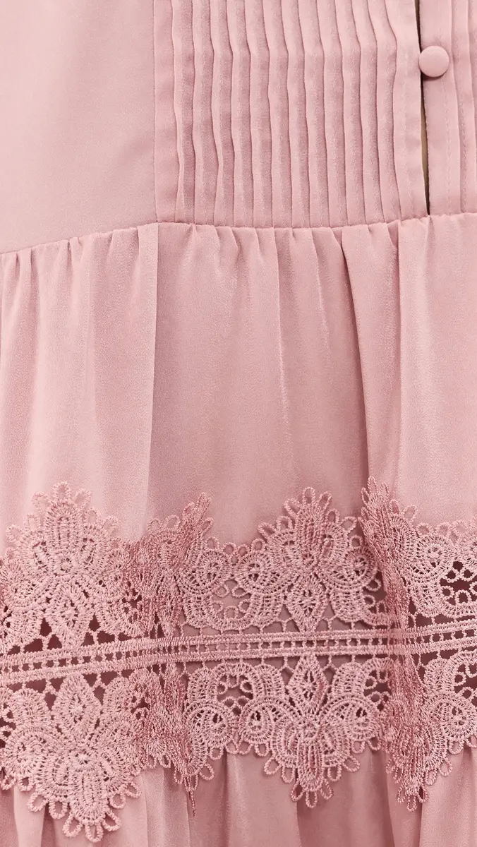 Bardot Antonia Lace Trim Mini Dress | Thumbnail 6