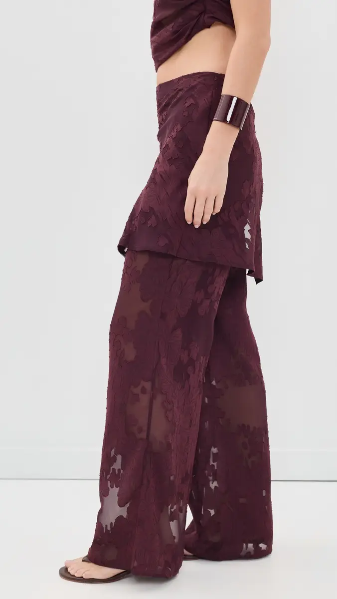 ROAME. Tallow Sheer Burnout Wrap Pants | Thumbnail 4 ROAME. Tallow Sheer Burnout Wrap Pants | Thumbnail 4