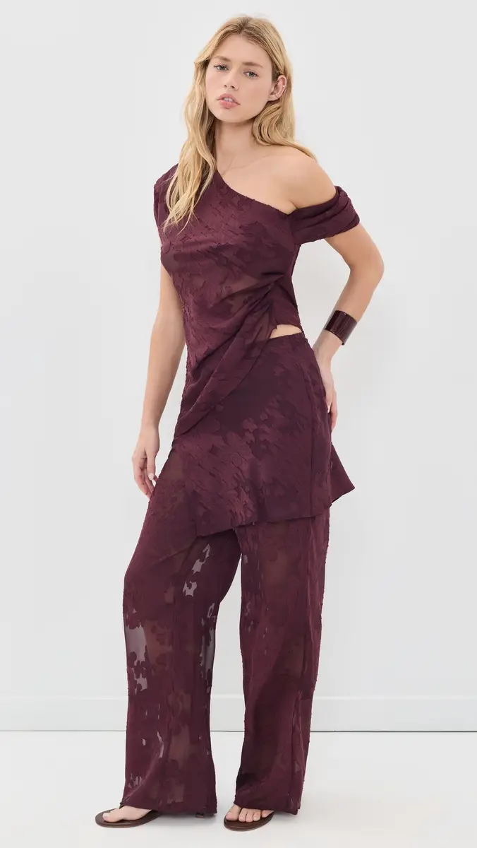 ROAME. Tallow Sheer Burnout Wrap Pants | Thumbnail 5 ROAME. Tallow Sheer Burnout Wrap Pants | Thumbnail 5