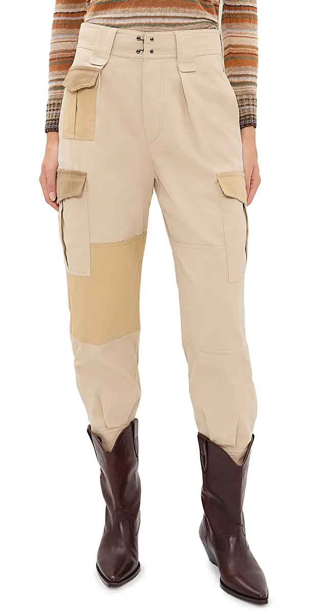 Isabel Marant Étoile Renza Pants Beige | Image 1 Isabel Marant Étoile Renza Pants Beige | Image 1
