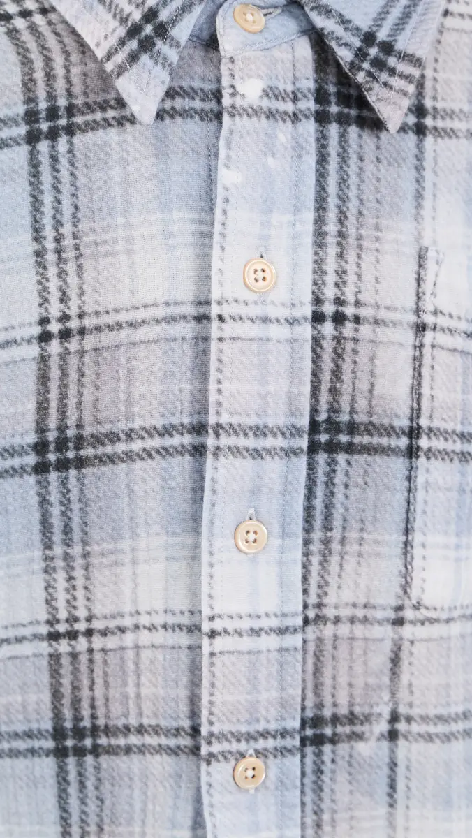 R13 Shredded Seam Button Down Shirt | Thumbnail 6 R13 Shredded Seam Button Down Shirt | Thumbnail 6