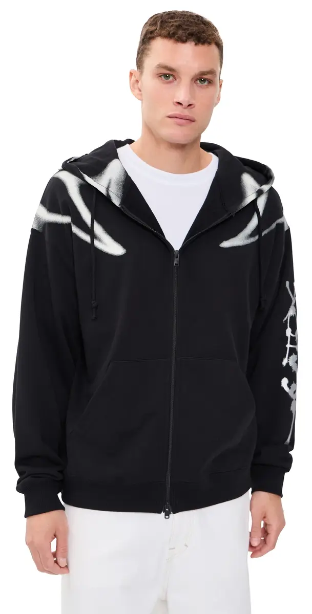 Y-3 Graphic Hoodie Black | Image 1 Y-3 Graphic Hoodie Black | Image 1