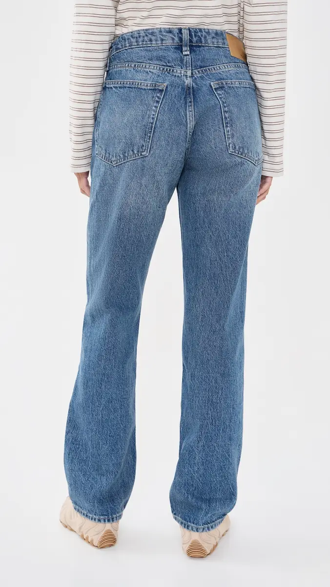 rag & bone Harlow Low Rise Slim Straight Jeans | Thumbnail 4 rag & bone Harlow Low Rise Slim Straight Jeans | Thumbnail 4