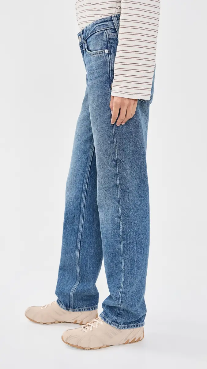 rag & bone Harlow Low Rise Slim Straight Jeans | Thumbnail 5 rag & bone Harlow Low Rise Slim Straight Jeans | Thumbnail 5