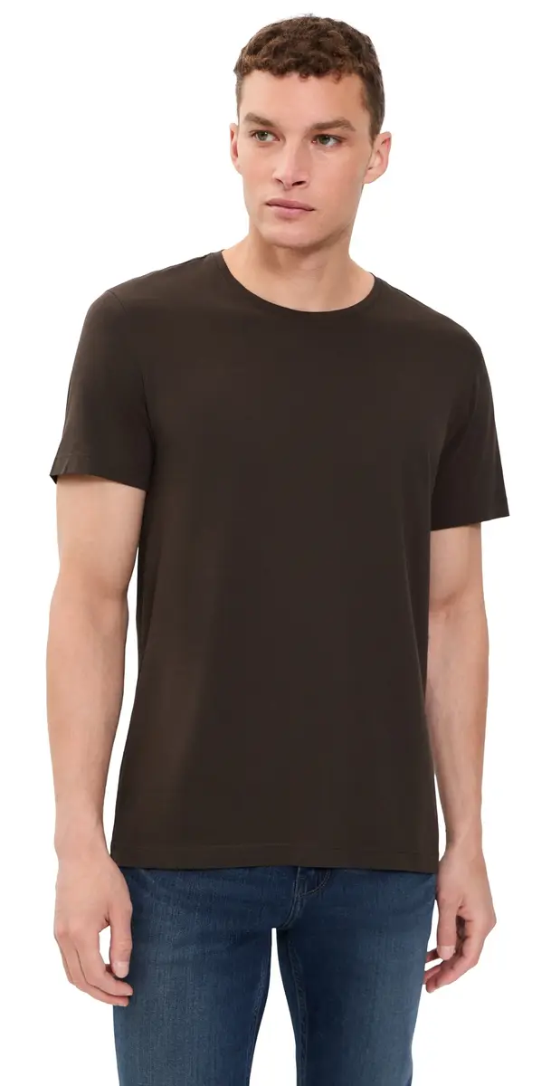 PAIGE Sorden Crew Neck Tee Dark Agar | Image 1 PAIGE Sorden Crew Neck Tee Dark Agar | Image 1