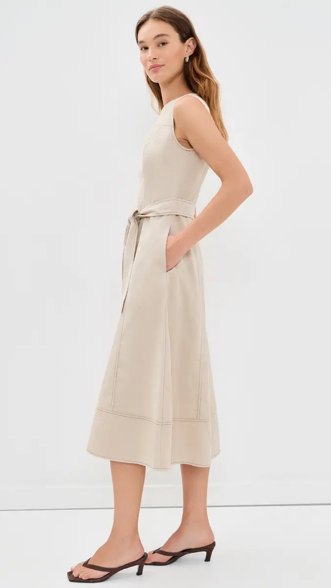 Shoshanna Cora Corduroy Dress | Thumbnail 4