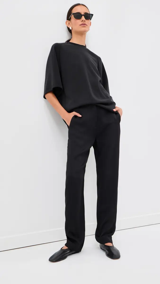 Tibi Eco Acetate Viscose Grace Trousers | Thumbnail 5 Tibi Eco Acetate Viscose Grace Trousers | Thumbnail 5