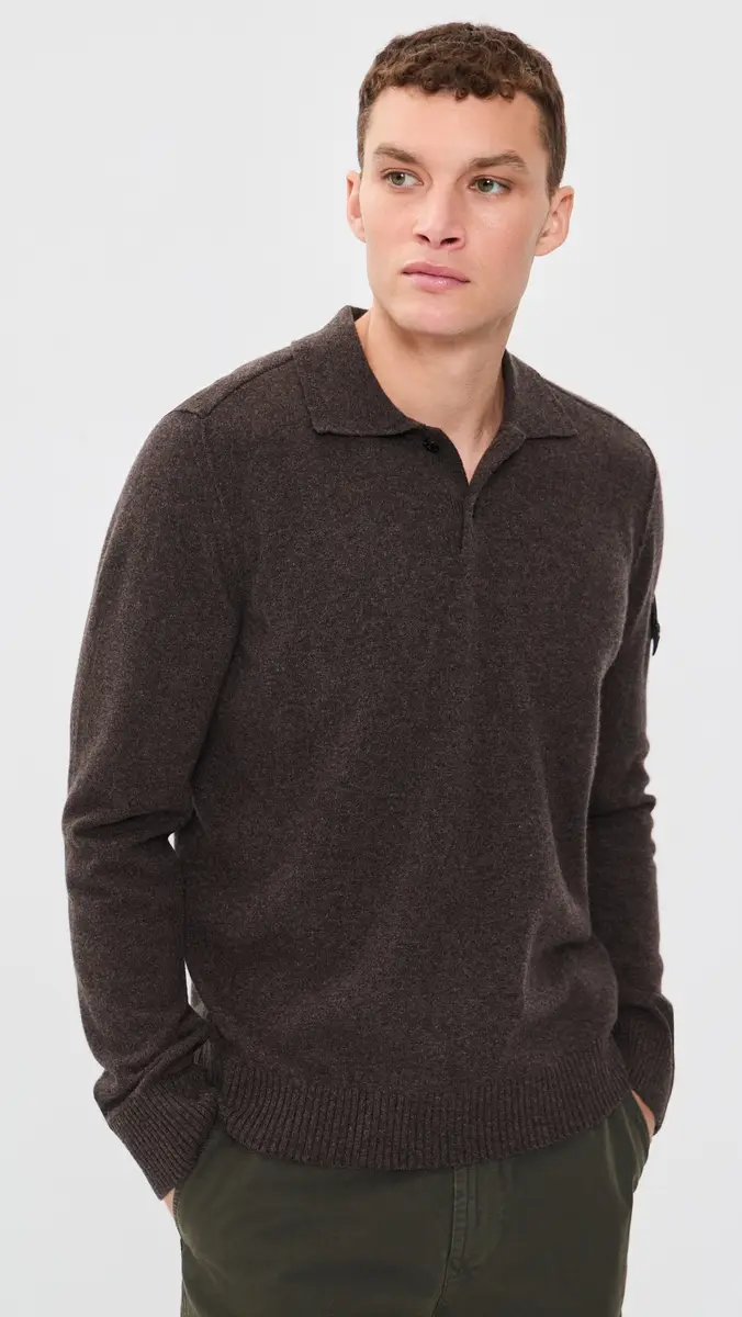 Stone Island Polo Sweater | Thumbnail 2 Stone Island Polo Sweater | Thumbnail 2