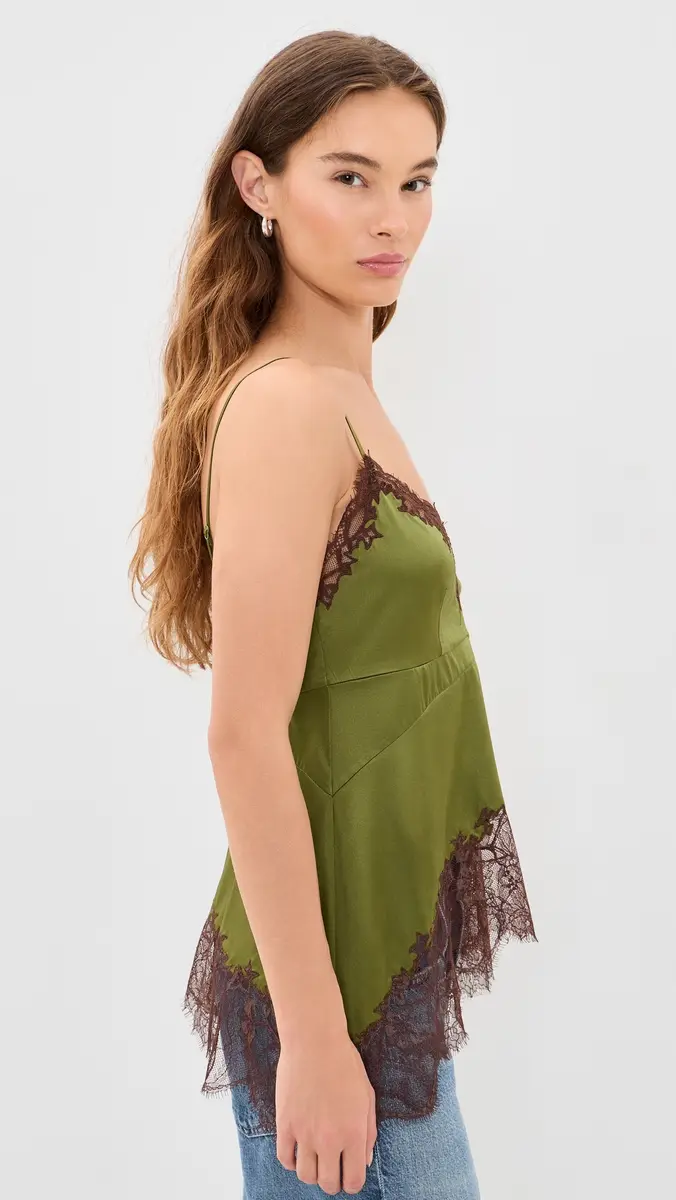 Staud Lina Silk Top | Thumbnail 4 Staud Lina Silk Top | Thumbnail 4