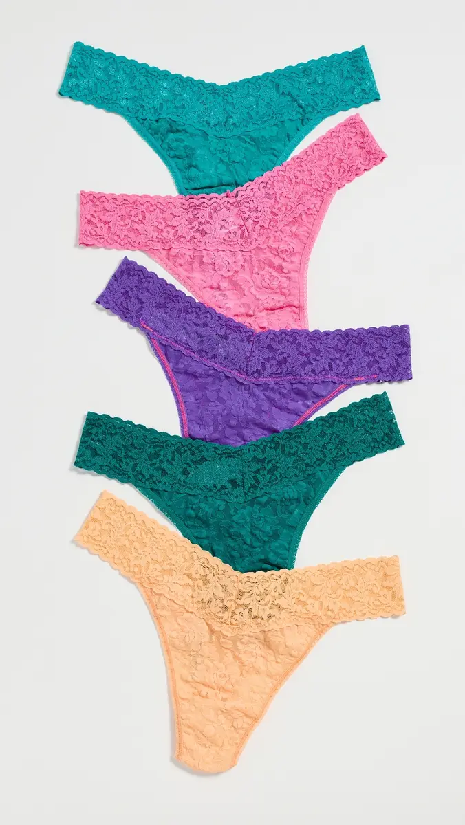 Hanky Panky Original Rise Thong 5 Pack | Thumbnail 2