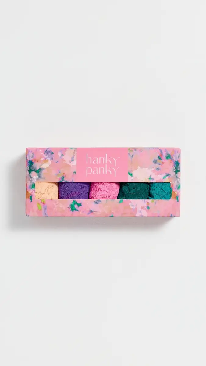 Hanky Panky Original Rise Thong 5 Pack | Thumbnail 6