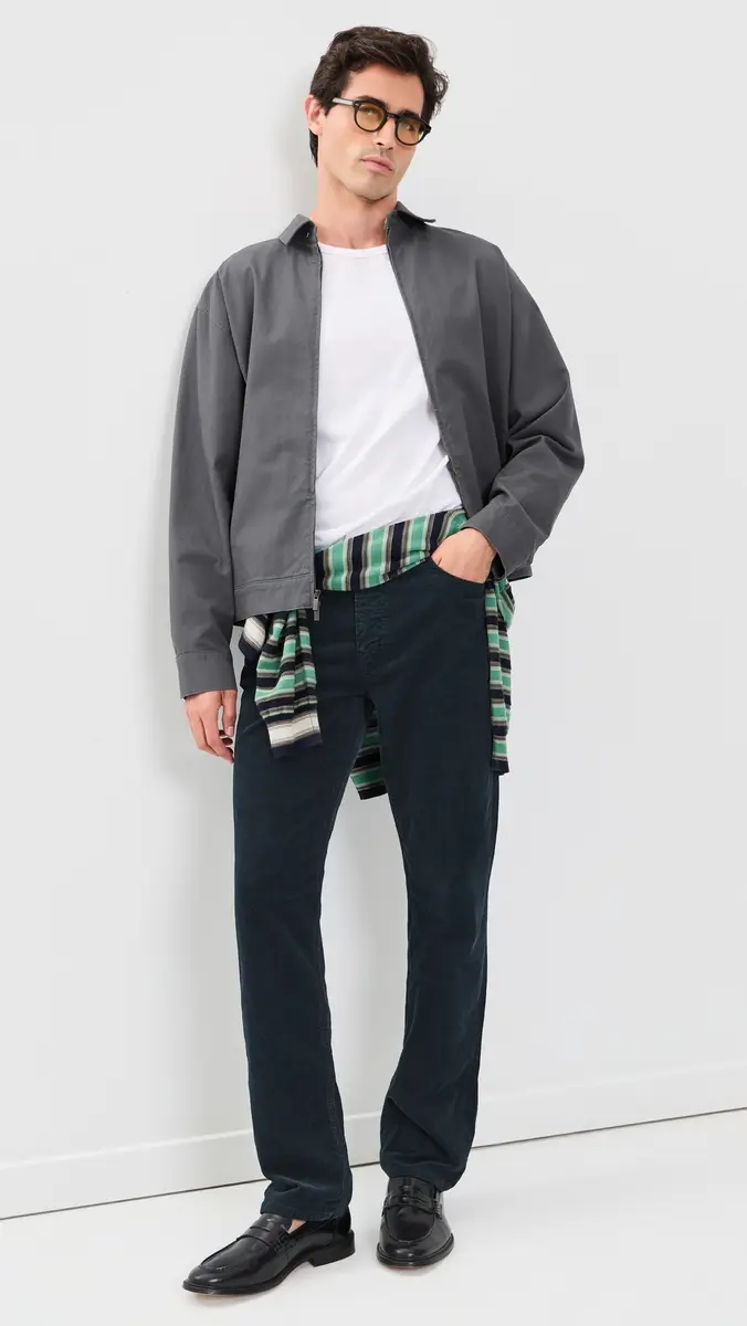 Frame Modern Straight Corduroy Pants | Thumbnail 5 Frame Modern Straight Corduroy Pants | Thumbnail 5