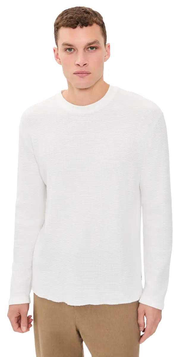Rhythm Classic Waffle Knit White | Image 1 Rhythm Classic Waffle Knit White | Image 1