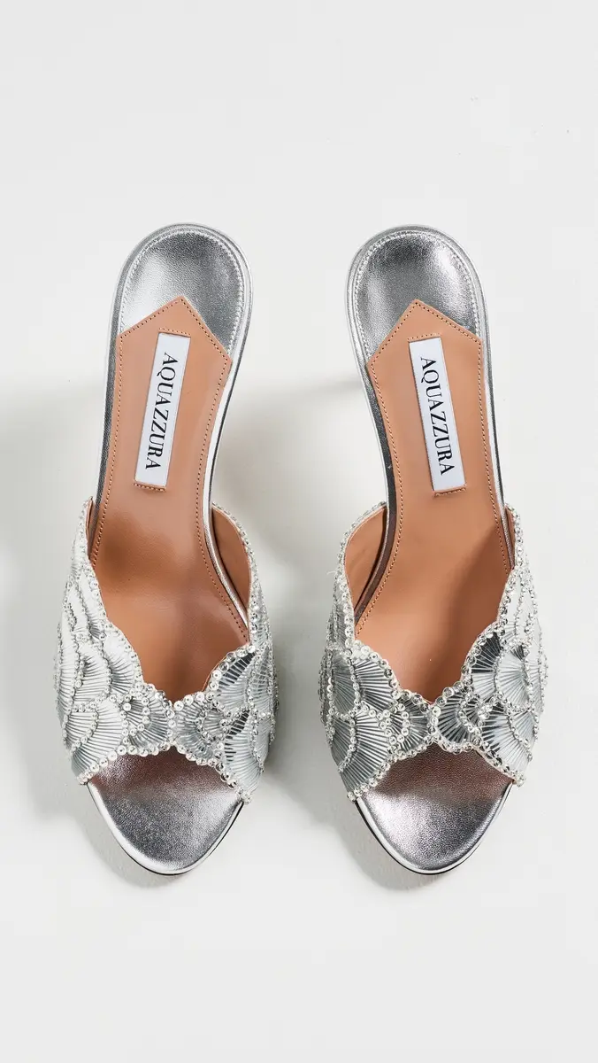 Aquazzura Ce Soir Mules 75mm | Thumbnail 5 Aquazzura Ce Soir Mules 75mm | Thumbnail 5
