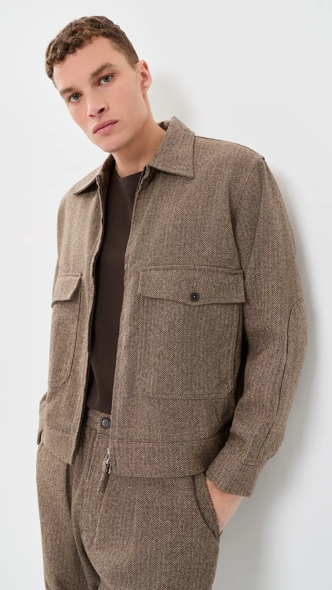 UNIVERSAL WORKS Herringbone Jacket | Thumbnail 2 UNIVERSAL WORKS Herringbone Jacket | Thumbnail 2