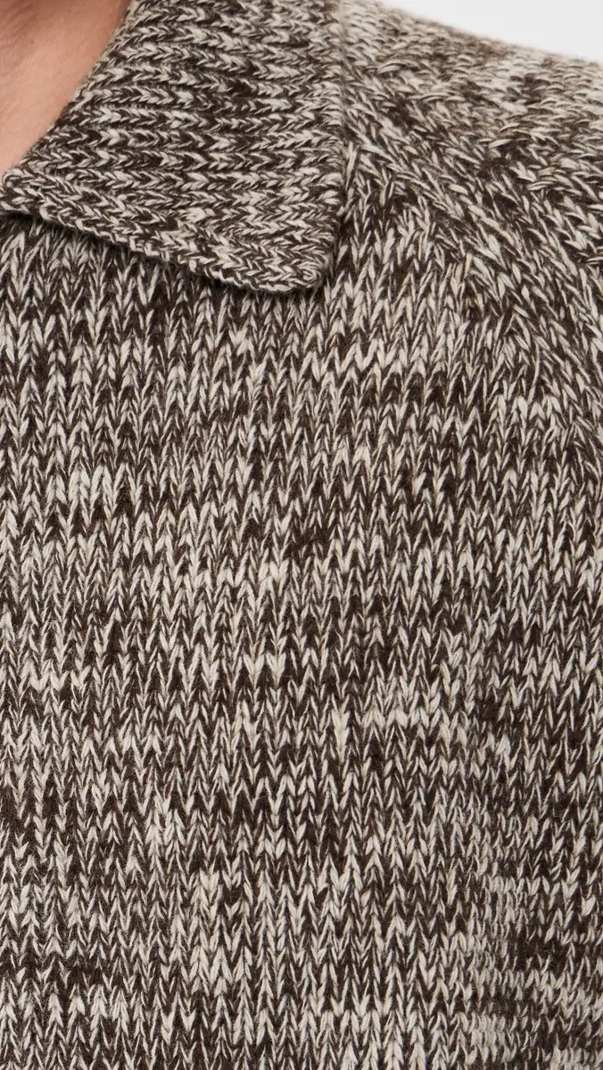 UNIVERSAL WORKS Lambswool Zip Cardigan | Thumbnail 6 UNIVERSAL WORKS Lambswool Zip Cardigan | Thumbnail 6