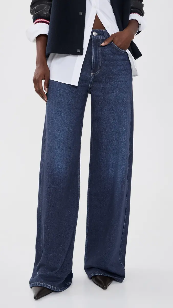 rag & bone Rb Miramar Terry Sofie Wide Leg Pants | Thumbnail 2