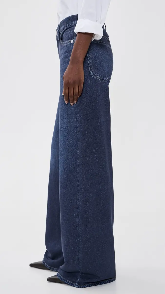 rag & bone Rb Miramar Terry Sofie Wide Leg Pants | Thumbnail 4