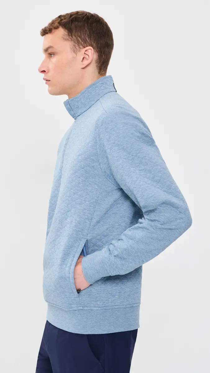 RLX Ralph Lauren Quilted Double Knit Quarter Zip | Thumbnail 4 RLX Ralph Lauren Quilted Double Knit Quarter Zip | Thumbnail 4