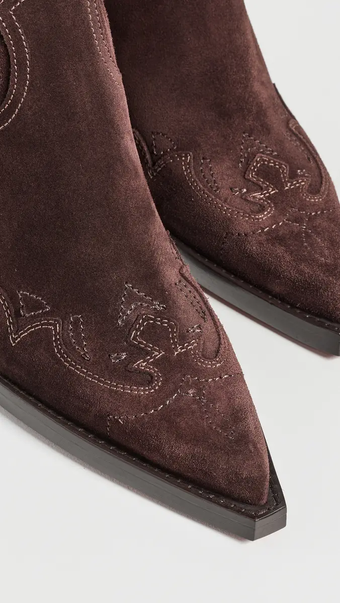 Paris Texas Dallas Embroidered Ankle Boots 100mm | Thumbnail 6 Paris Texas Dallas Embroidered Ankle Boots 100mm | Thumbnail 6