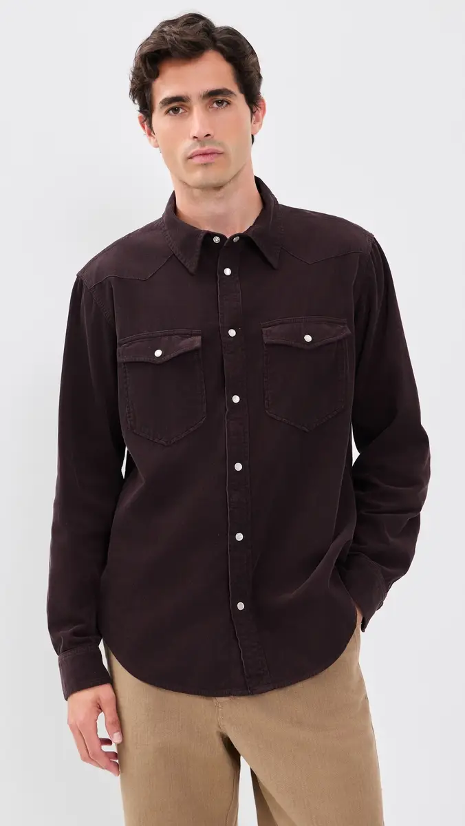 Isabel Marant Vasco Button Down Shirt | Thumbnail 2 Isabel Marant Vasco Button Down Shirt | Thumbnail 2