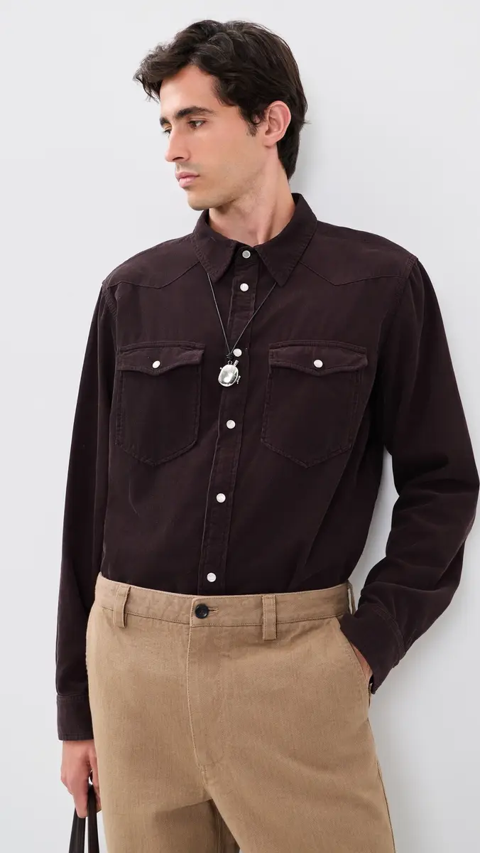 Isabel Marant Vasco Button Down Shirt | Thumbnail 6 Isabel Marant Vasco Button Down Shirt | Thumbnail 6