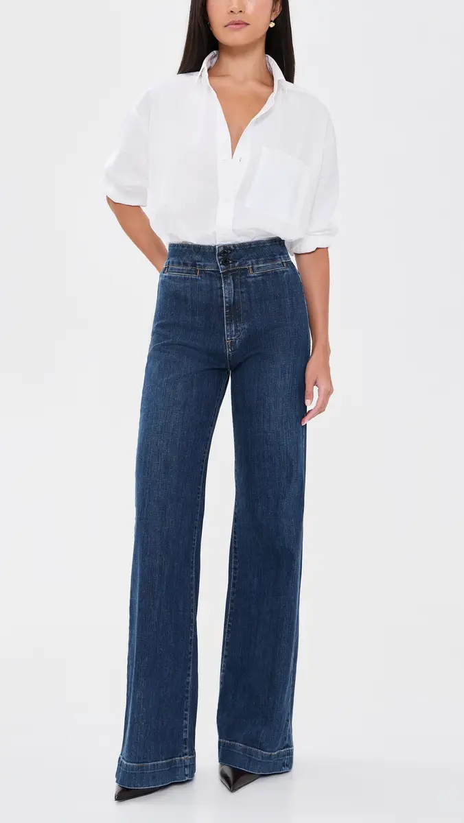 Askk NY Brighton Wide Leg Jeans | Thumbnail 5 Askk NY Brighton Wide Leg Jeans | Thumbnail 5