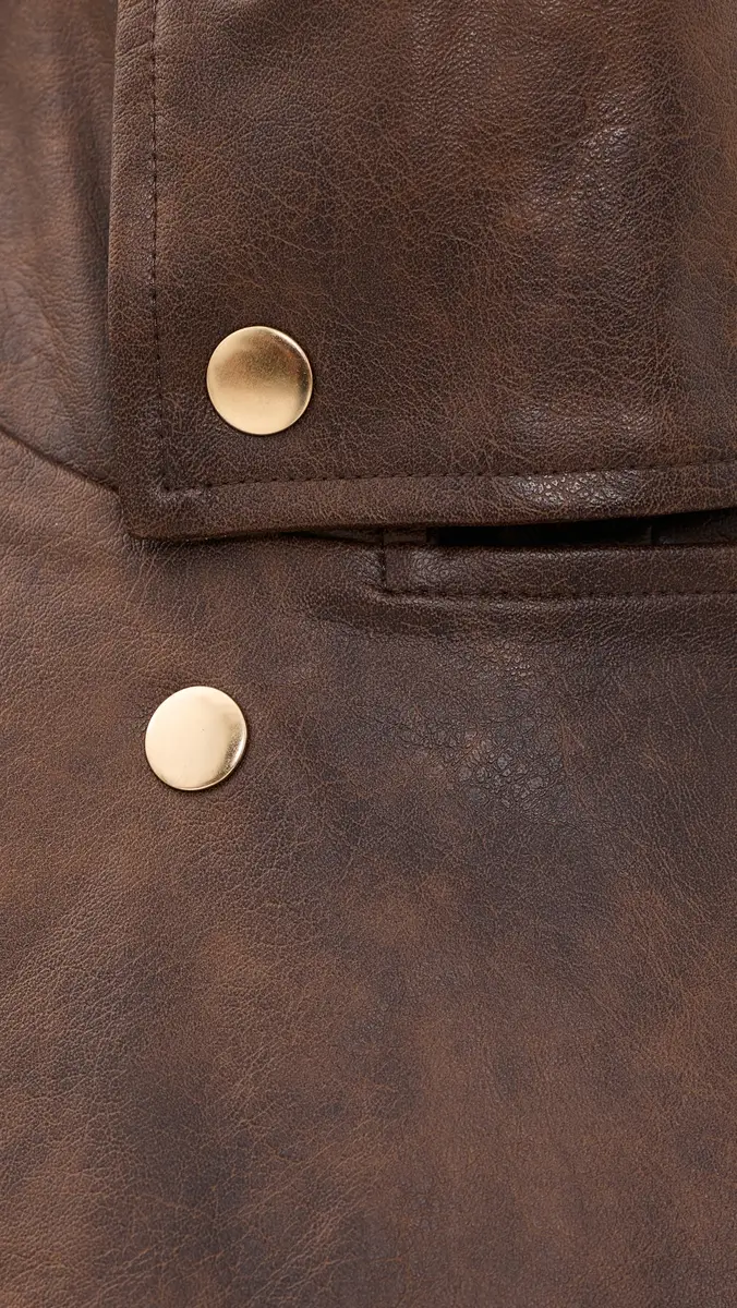Bardot Milana Faux Leather Trench Coat | Thumbnail 6