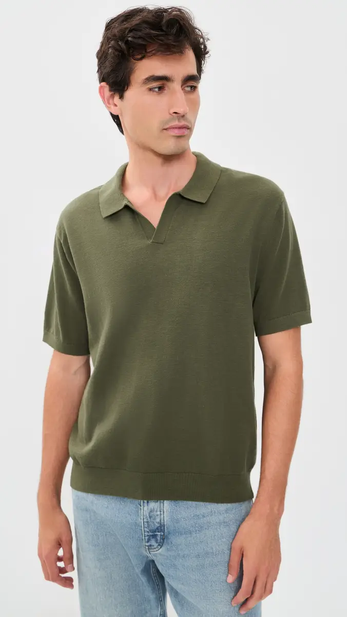 Madewell Johnny Collar Sweater Polo | Thumbnail 2 Madewell Johnny Collar Sweater Polo | Thumbnail 2