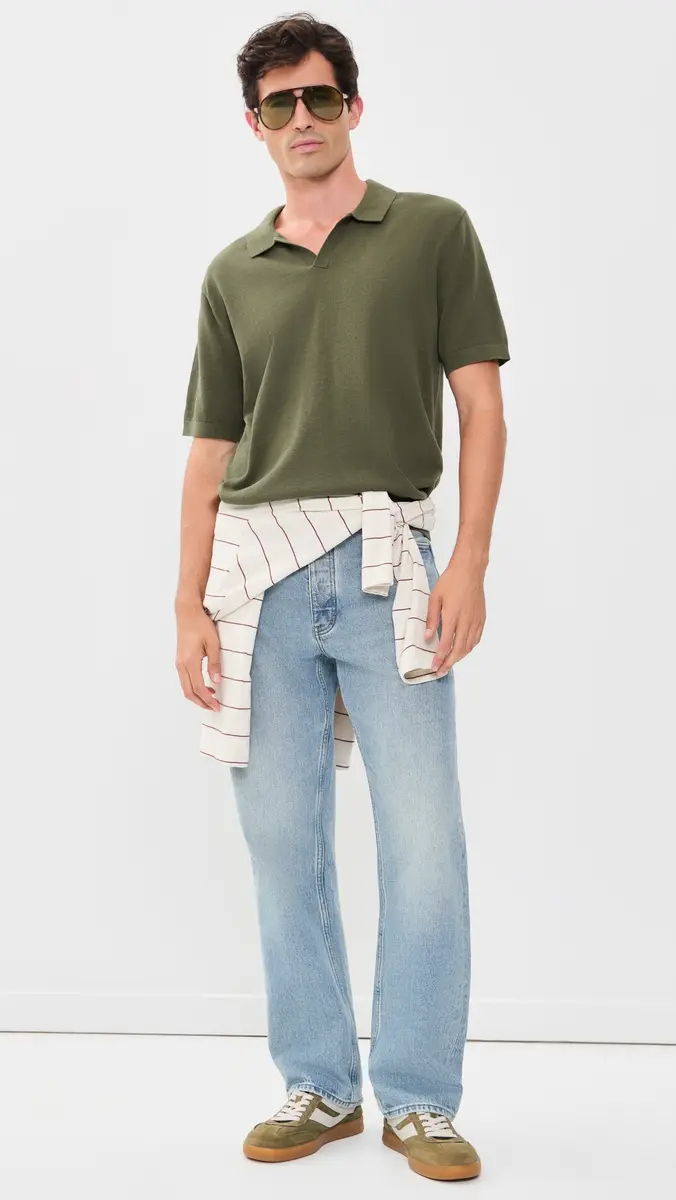 Madewell Johnny Collar Sweater Polo | Thumbnail 5 Madewell Johnny Collar Sweater Polo | Thumbnail 5