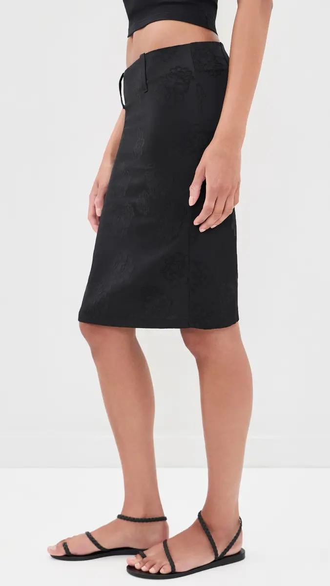LIONESS Play On Midi Skirt | Thumbnail 4